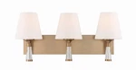Crystorama Lighting Group RAM-A3403 Ramsey 23"W Vanity Gold. Fixed Price $298.00.