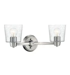 Park Harbor PHVL3002 Nickel Windsor Gate 2-LIGHT 20"W Bathroom Vanity (R8). Fixed Price $39.95.