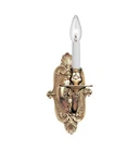 Crystorama 641-PB Arlington 1-LIGHT Wall Sconce Polished Brass. Fixed Price $248.00.