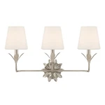 Crystorama Lighting Group 573-OP Broche 25"W Vanity Silver. Fixed Price $398.00.