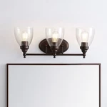 Jonathan 22.5"TRADITIONAL Metal/glass Led Vanity, Oil Rubbed Bronze Marais. Fixed Price $145.99.