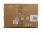 Jonathan Virginia 25.25 In. 3-LIGHT Metal/glass Led Chrome Vanity. Fixed Price $50.42.