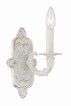 Crystorama Lighting Group 5111 Paris Market 10" Tall Wall Sconce - Off White. Fixed Price $138.00.