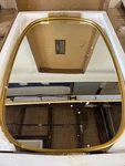 Elegant Lighting MR2B2030BRS Brynn Modern Oval Bathroom Wall Mirror, Brass. Fixed Price $65.99.