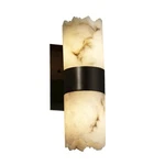 Justice Design Wall Sconce FAL-8762-12-MBLK. Fixed Price $254.40.