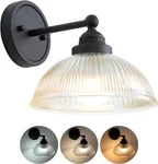 Heqiqeh Rechargeable Battery Operated Industrial Wall Sconce With Black. Fixed Price $40.56.