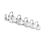 Ralbay Modern Led Crystal Bathroom Vanity 5-LIGHTS Stainless Steel Cry.... Fixed Price $181.14.