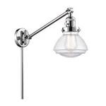 Innovations Olean 1 Light Swing Arm, Amber Bulb, Chrome/bell 237-PC-G322. Fixed Price $269.28.