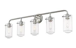 Z-lite 471-5V-BN Brushed Nickel Bathroom Fixture Lights New. Fixed Price $159.95.