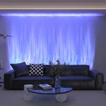 Tacahe Rgbw Dynamic Wave Wall Light - Flowing Water, Aurora Visual Color Ch.... Fixed Price $214.88.