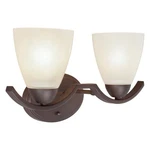 Forte Lighting 5081-02-32 Signature Bathroom Vanity Antique Bronze. Fixed Price $107.10.