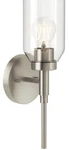 Kichler Sconce Nwb, Brushed Nickel ,single Bulb, Bathroom. Fixed Price $30.00.