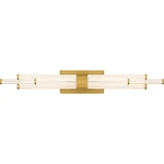 Quoizel PCTAL8632 Talbott Light 32"W Led Bath Bar - Gold. Fixed Price $519.99.