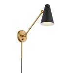 Sylvia 9" Wall Sconce In Natural Brass. Fixed Price $234.99.