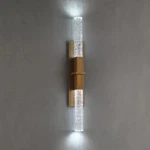 Modern Forms Cinema 35" Led 2 Light Wall SCONCE/3500K, Aged Brass WS-30835-AB. Fixed Price $400.00.
