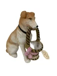 Breed Apart Midwest Of Cannon Falls Porcelain Dog W/ Easter Basket Figurine. Fixed Price $17.99.