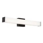 Afx Lighting 1 24" Vanity, Black/frosted - TADV2404LAJUDBK. Fixed Price $95.00.