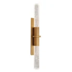 Modern Forms Cinema 35" Led 2 Light Wall SCONCE/3500K, Aged Brass WS-30835-AB. Fixed Price $889.00.