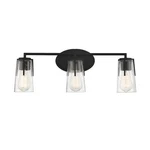 Savoy House Sacremento 3-LIGHT Bathroom Vanity Light, Black 8-7045-3-BK. Fixed Price $260.00.