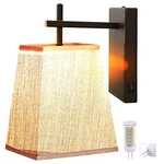 Facon 12V Rv Wall Sconce With Square Fabric SHAPE(1 X G4 Replaceable Bulb Inc.... Fixed Price $45.58.