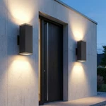 2 Pack 14'' Led Outdoor Wall Light Modern Porch Sconce Mount Up Down Fixture Ul. Fixed Price $121.99.