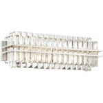 Crystorama HAY-1413-PN Hayes Bath Vanity Light Wall In Polished Nickel. Fixed Price $598.00.