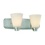 Dolan Designs Southport Light Bath Satin Nickel 3402-09. Fixed Price $55.99.