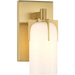 Savoy House Lighting 9-4128-1-322 Caldwell Bathroom Vanity Warm Brass. Fixed Price $132.00.