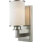 Z-lite 412-1S Savannah Light 4.5 Inch Brushed Nickel Wall Sconce. Fixed Price $91.30.