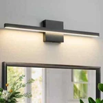 Kaisite 24 In. 1-LIGHT Black Led Vanity Bar, Dimmable Bathroom. Fixed Price $36.37.