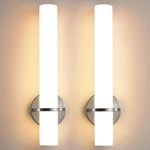 Wall Sconce Inch Led Dimmable 18W 3000K Brushed Nickel Aijiasi Bathroom Light. Fixed Price $209.99.