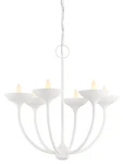 Minka Lavery 4716 Ryton Light 30"W Taper Candle Style - White. Fixed Price $599.00.