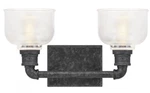 Quoizel 16" Boomer BOO8616OK 2 Light Bath Fixture Old Black Finish Nib. Fixed Price $29.99.