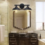 Ic Instant Coach 2-LIGHT Bathroom Vanity Wall Sconce Industrial. Fixed Price $35.00.