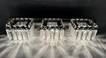 Nos 3 Light Bathroom Vanity Wall Hanging Crystal Prisms ET2 Bangle. Fixed Price $99.00.