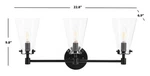 Safavieh Lonsen Vanity Sconce, Reduced Price 2172778916 SCN5000B. Fixed Price $57.00.