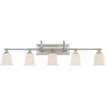 Quoizel NL8605BN Open Box Nicholas Bathroom Vanity Light Brushed Nickel. Fixed Price $225.50.