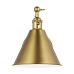 Used Visual Comfort Studio Collection 4198101-848 SALEM-1 Light Single Arm Wall. Fixed Price $94.52.