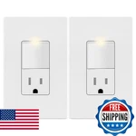 Lider Matte Finish Lighted Combination Decorator Switch And Tamper-resistant Rec. Fixed Price $66.57.