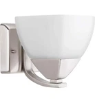 Progress Lighting P2700-09 Appeal 6" Tall 1 Bathroom Sconce Nickel. Fixed Price $14.99.