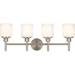 Design House 556217 Aubrey 4-LIGHT Satin Nickel Vanity Color/finish Family. Fixed Price $239.49.