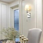 Classic Rustic Industrial Wall Sconce Lighting Fixture With Flared White. Fixed Price $39.99.