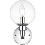 Living District LD7318W6CH Jaelynn Light Inch Chrome Bath Sconce Wall. Fixed Price $38.50.