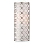 Livex Lighting 41100-91 Arabesque Wall Sconce Brushed Nickel. Fixed Price $187.96.