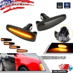 For Mitsubishi Lancer Evo X Amber Sequential Led Front Smoke Side Marker Lights. Fixed Price $14.99.