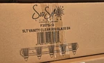 Sunset 5-LIGHT Vanity Ribbed Glass Satin Nickel F3575-53 Free Shipping. Fixed Price $78.58.