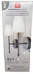Globe Electric Wireless Rechargeable Led Integrated Wall Sconce (2 Pack). Fixed Price $24.00.