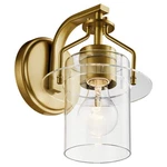 Kichler 55077 Everett 9" Tall Wall Sconce - Brass. Fixed Price $42.53.