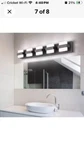 Solfart Dimmable Modern Bathroom Vanity Lights 5 Led Mirror #7248. Fixed Price $87.99.