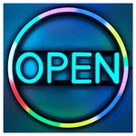 Open Signs For Business,led Neon SIGN,16 Inch Dynamic Multicolored Light.... Fixed Price $116.07.